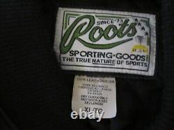 Vintage 1998 Toronto Maple Leafs / Toronto Raptors Leather Jacket-Adult XL-Roots