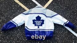 Vintage 1999 NHL Toronto Maple Leafs Jeff Hamilton Deadstock Jacket Rare BNWT
