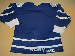 Vintage Authentic Toronto Maple Leafs CCM 1999 Gardens Center Ice Jersey 48