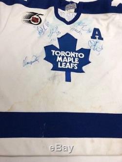 Vintage Doug Gilmour Toronto Maple Leafs NHL CCM Maska Authentic Jersey Size 54
