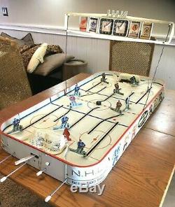 Vintage NHL power play hockey table Montreal Canadians Toronto Maple Leafs