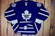 Vintage Toronto Maple Leafs Authentic Ccm Jersey Blank Back Fight Strap Size 54