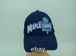 Vintage Toronto Maple Leafs Big Logo Snapback OlD Hockey NHL Hat Cap