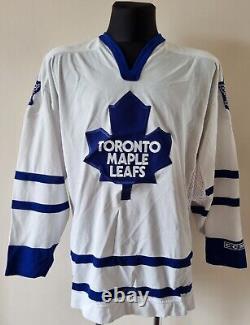 Vintage Toronto Maple Leafs hockey CCM Authentic Jersey size 2XL made in Canada