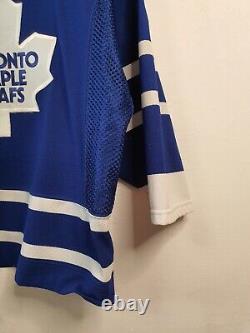 Vintage koho toronto maple leaves jersey mens 48 authentic game jersey #6 howard