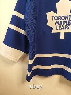 Vintage koho toronto maple leaves jersey mens 48 authentic game jersey #6 howard