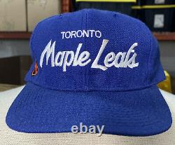 Vintage sports specialties snapback Single Line Toronto Maple Leafs NHL Grail