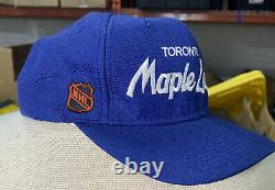 Vintage sports specialties snapback Single Line Toronto Maple Leafs NHL Grail