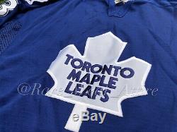 Vtg Nfl Martin Toronto Maple Leafs Nike Authentic Pro Hockey Jersey