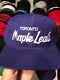 Vtg Sports Specialties Toronto Maple Leafs Script Sample Hat Wool Blue