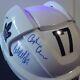 Wendel Clark Toronto Maple Leafs Signed Hockey Helmet Withproof Jsa Authenticated