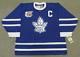 Wendel Clark Toronto Maple Leafs 1991 Ccm Vintage Throwback Nhl Hockey Jersey