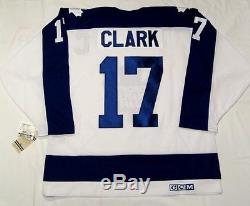 WENDEL CLARK size XXL Toronto Maple Leafs CCM 550 VINTAGE Jersey White