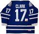 Wendel Clark Signed 1993 Ccm Toronto Maple Leafs Jersey Psa/dna Coa Xl