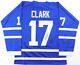 Wendel Clark Signed Toronto Maple Leafs Jersey (jsa Coa) #1 Pick 1985 Nhl Draft