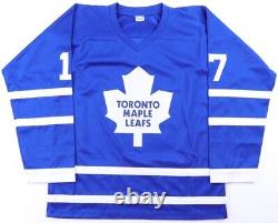 Wendel Clark Signed Toronto Maple Leafs Jersey (JSA COA) #1 Pick 1985 NHL Draft