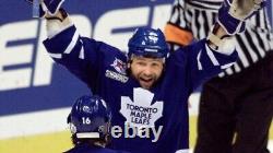 Wendel Clark Signed Toronto Maple Leafs Jersey (JSA COA) #1 Pick 1985 NHL Draft