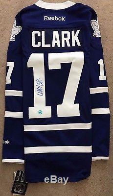Wendel Clark Toronto Maple Leafs NHL Autographed Jersey Reebok withCOA