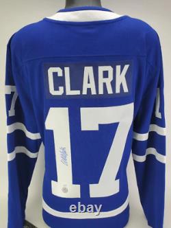 Wendell Clark Signed Toronto Maple Leafs Fanatics Breakaway Jersey (JSA)