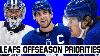 What The Toronto Maple Leafs Need To Prioritize This Offseason