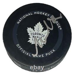 William Nylander Signed Autographed Toronto Maple Leafs Official Game Puck