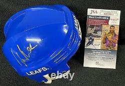 William Nylander Signed Toronto Maple Leafs Mini Helmet JSA COA